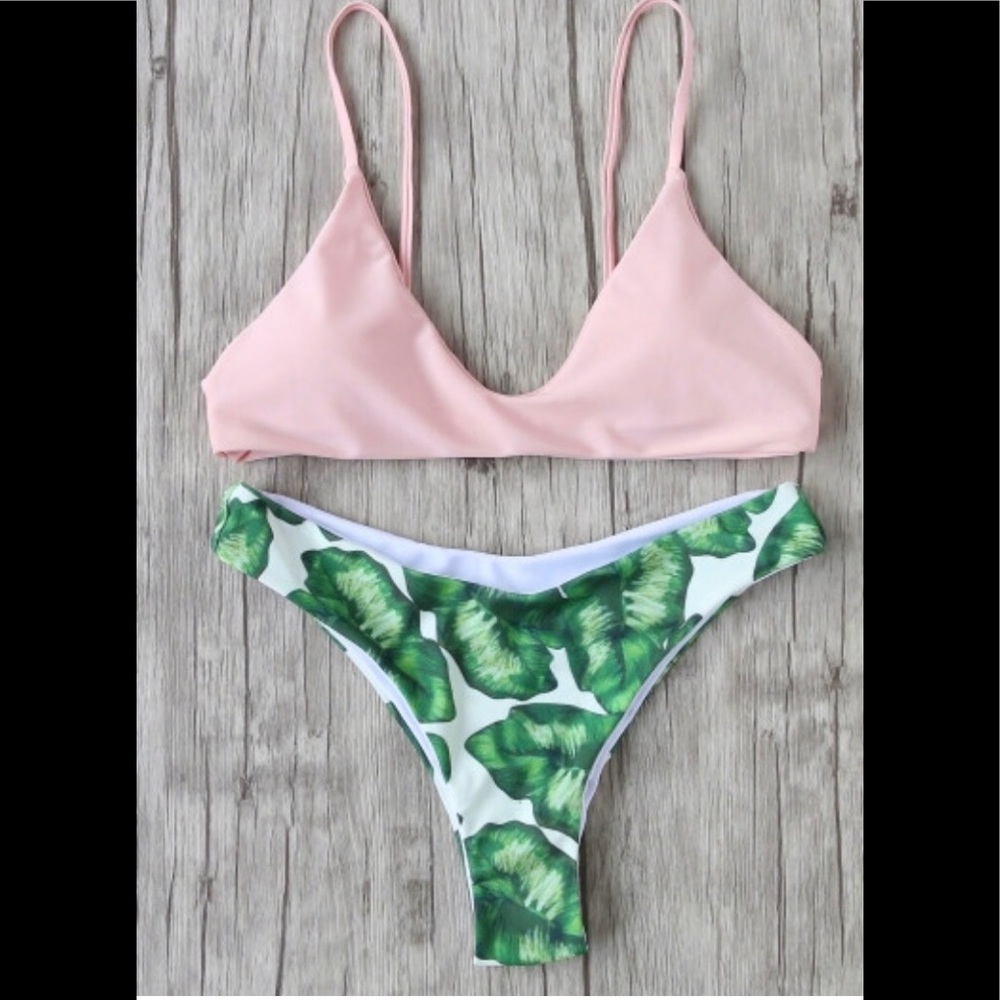 Two piece bathing suit